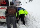 نجات جان ۲ مادر باردار گرفتار در برف در باخرز