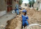 اصلاح و توسعه ۶۳۵ متر شبکه توزیع آب در فیض‌آباد و شادمهر خبر داد
