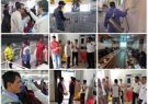 اجرای طرح تشدید فعالیت‌ها در حرم و حریم مطهر رضوی در مرکز بهداشت ثامن
