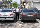 پیاده‌رو خیابان امام خمینی در تسخیر بی‌ملاحظه خودروها