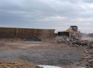 تخریب ساخت و سازهای غیرمجاز در گناباد آغاز شد