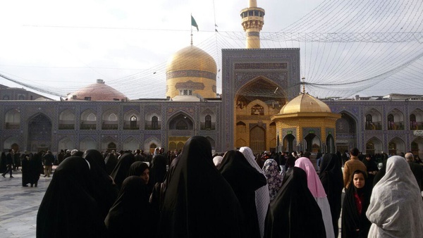 کاروان زیارتی امام رضا (ع) از شهر کاریز به مشهد مقدس اعزام شد