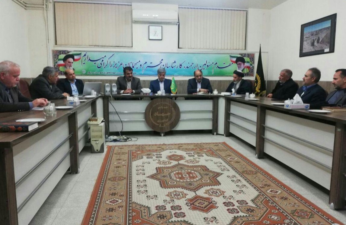 جلسه ستاد یادوارهی شهدای هویزه در سبزوار برگزار شد