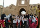 بازدید دانش آموزان رشتخوار از قلعه تاریخی سنگان
