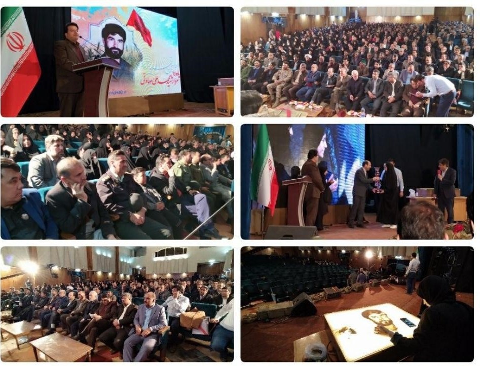 یادواره اولین فرمانده سردار شهید محمدعلی صادقی در کاشمر برگزار شد