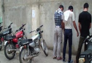 دستگیری متهمان به سرقت موتورسیکلت با هفت فقره سرقت در باخرز