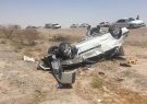 واژگونی خودروی پژو پارس در داورزن