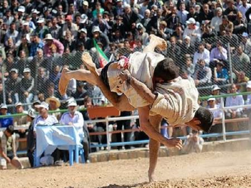 تعطیلی مسابقات کشتی با چوخه در خوشاب