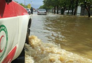 امدادرسانی هلال احمر به ۱۰۷ گرفتار در سیلاب دوشنبه خراسان رضوی