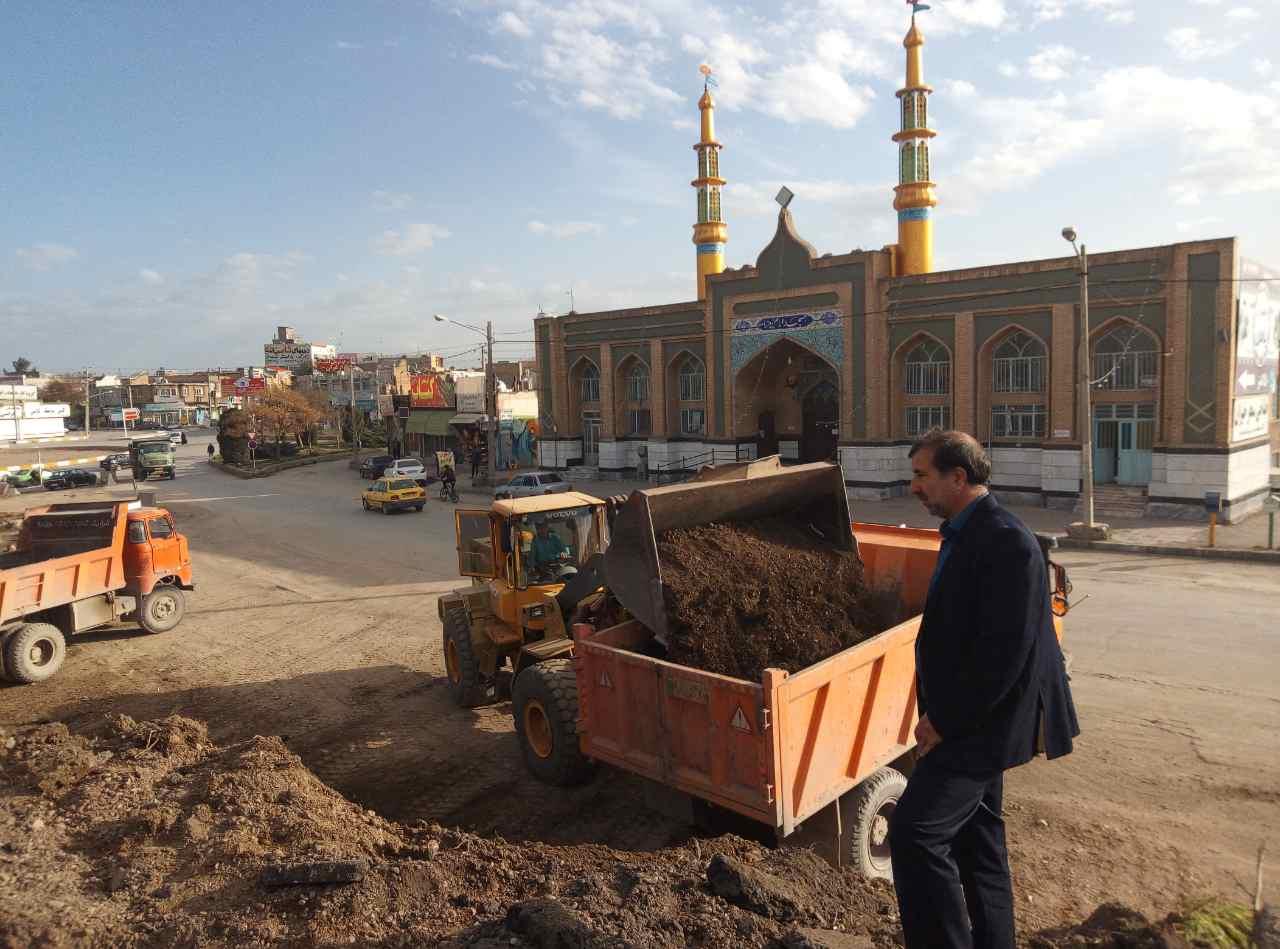 پل ورودی چناران تخریب و جمع آوری میشود