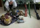 دستگیری شکارچی غیرمجاز قوچ وحشی در نیشابور