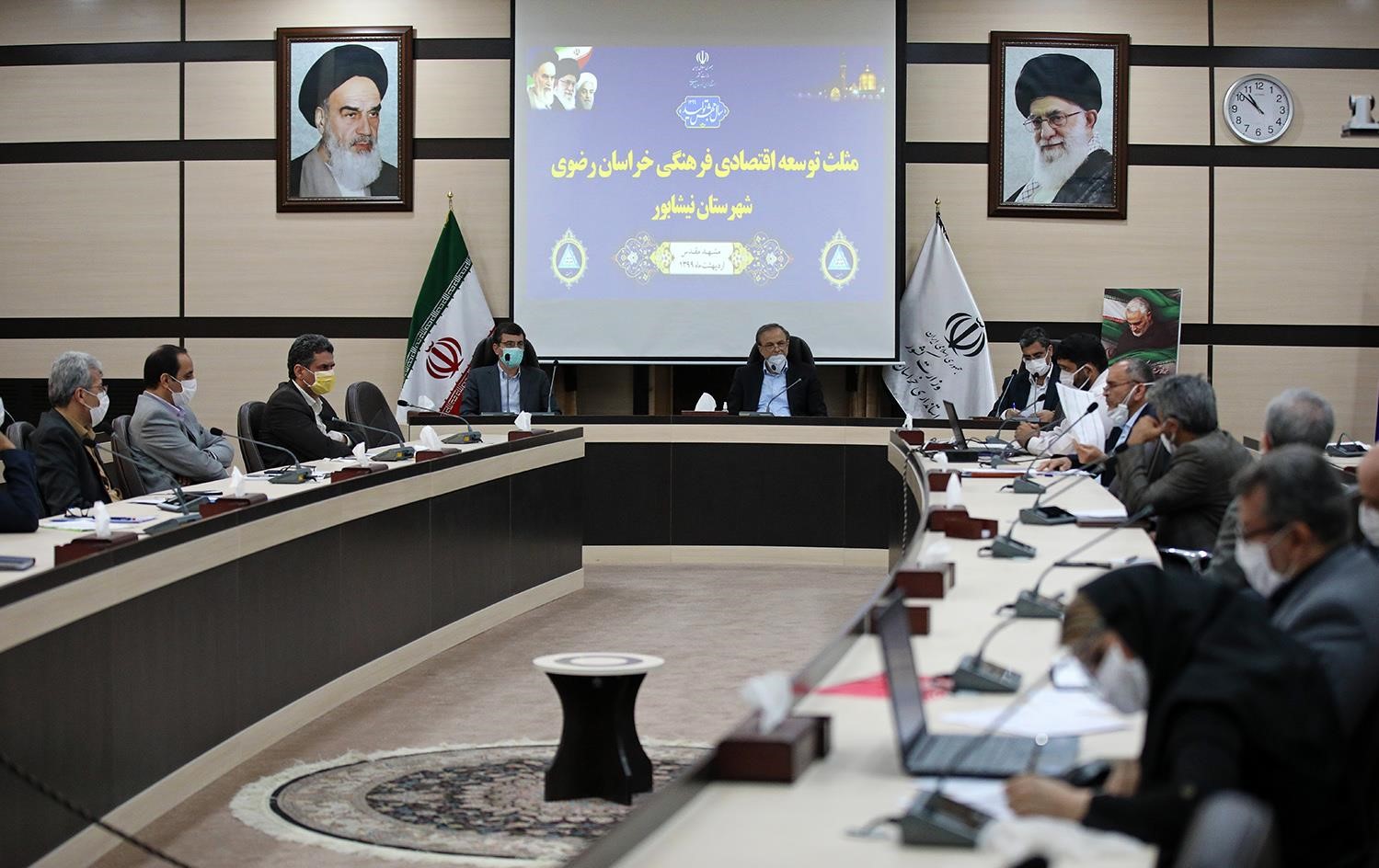 بررسی وضعیت عملکرد معینهای اقتصاد مقاومتی شهرستان نیشابور
