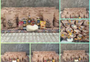 جشن ازدواج در روز عید غدیر با توزیع بسته‌غذایی بین نیازمندان در رشتخوار