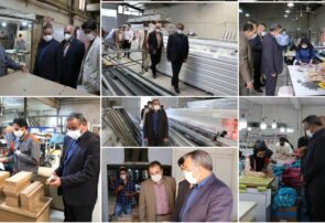 بازدید فرماندار مشهد از واحد‌های تولیدی ناحیه صنعتی روستای کشف
