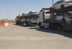 اولین محموله تجاری کامیونی از گمرک سرخس به ترکمنستان وارد شد