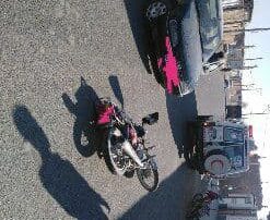 دو مصدوم بر اثر برخورد موتور سیکلت و پژو در سلطان آباد تربت‌حیدریه