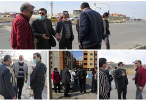 شهردار گلبهار به منظور بررسی مشکلات از سطح شهر بازدید کرد