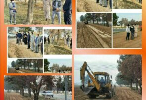 ایجاد پارک خطی در بولوار ورودی شهر سرخس