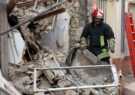 ریزش ساختمان حین بازسازی در سیدی مشهد + گزارش تصویری