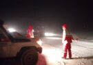 آماده باش نیروهای هلال احمر شهرستان قوچان در پی کولاک شدید برف در شهرستان + گزارش تصویری