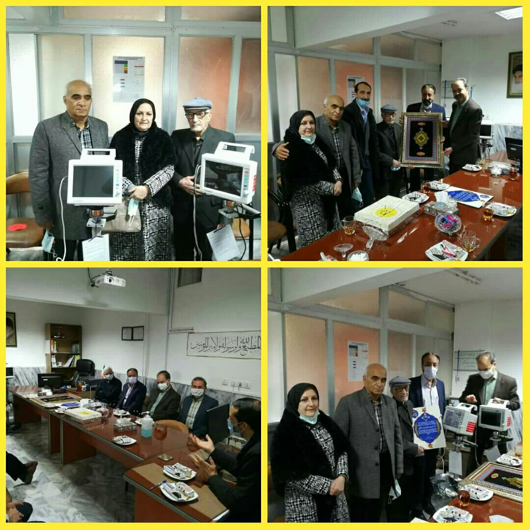 اهدای ۵۰۰ میلیون ریالی خیر نیشابوری به بیمارستان خیریه قمر بنی هاشم (ع)