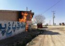 آتش سوزی علمی گاز در روستای حسین‌آباد امام جمعه