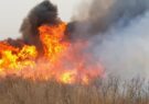 آتش سوزی در مراتع سیرخون روستای بهدادین خواف