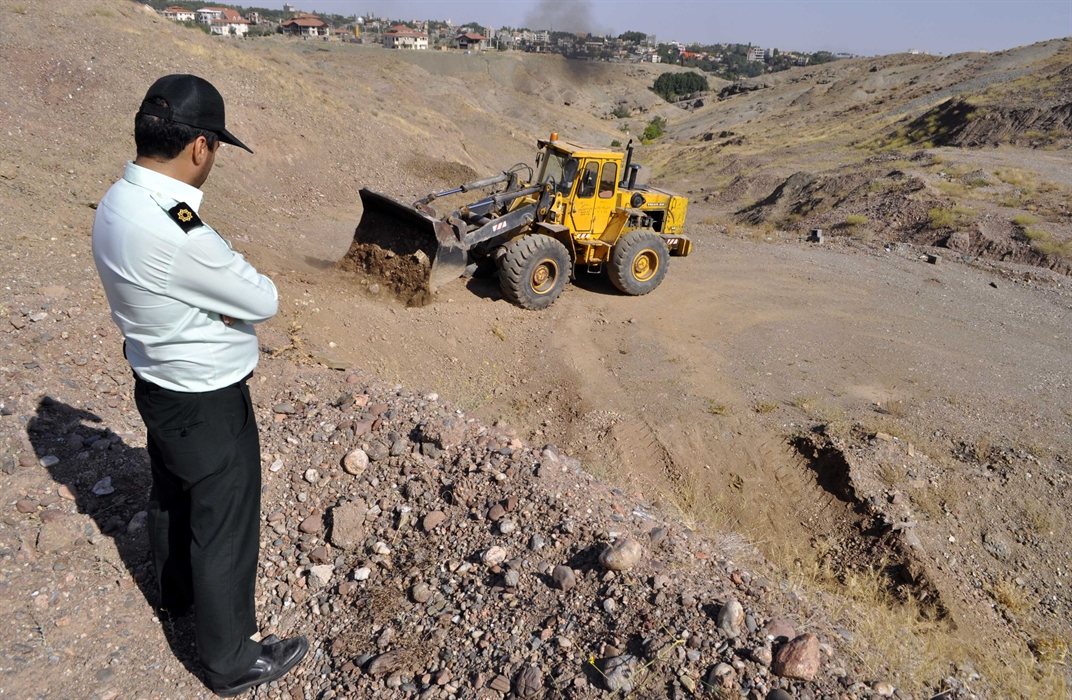 رفع تصرف ۱۰۰ مترمربع از اراضی ملی شهرستان تربت جام