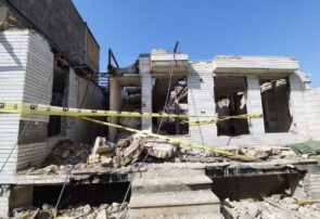 ۲ کشته و ۲ مجروح در حادثه ریزش آوار ساختمان در حال تخریب در بولوار سید رضی مشهد + گزارش تصویری