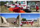 اجرای مانور زلزله در جمعیت هلال احمر قوچان