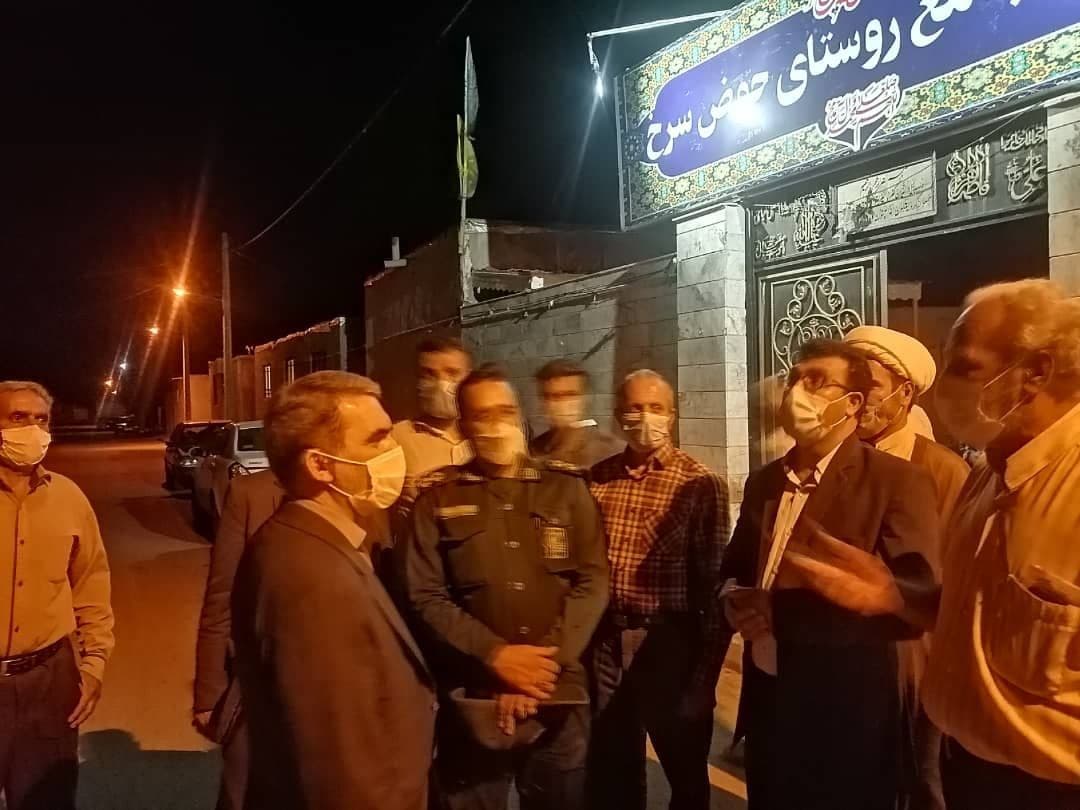 دهگردشی و بازدید میدانی از روستای حوض سرخ بخش مرکزی شهرستان تربتحیدریه