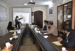 جلسه بررسی احداث پروژه کمربند سبز در منطقه گردشگری پارک پیشکوه تربت‌حیدریه