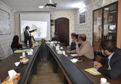 جلسه بررسی احداث پروژه کمربند سبز در منطقه گردشگری پارک پیشکوه تربت‌حیدریه