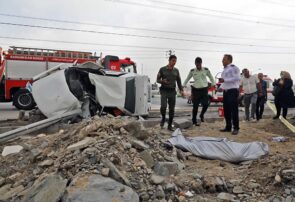 سانحه مرگبار رانندگی در بولوار نماز مشهد
