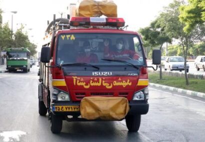 هشدار‌های کرونایی آتش‌نشانان به شهروندان مشهدی