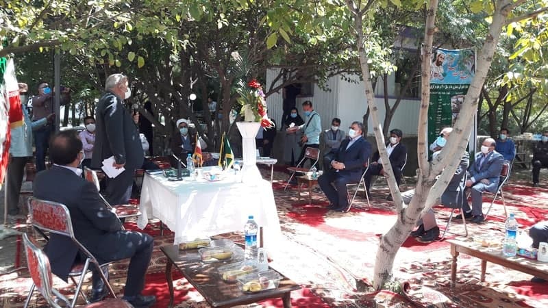 افتتاح طرح آبیاری تحتفشار کشاورزی در شهرستان نیشابور