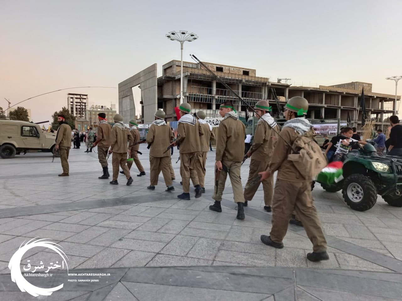 گزارش تصویری از مراسم گرامیداشت هفته دفاع مقدس در مشهد