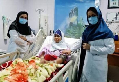 نجات جان مادر باردار نیشابوری با همکاری پزشکان مراکز درمانی حکیم و پزشکی شمس شرق