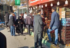 اجرای طرح تشدید بازرسی و نظارت بر بازار اقلام پرمصرف شب یلدا در شهرستان مشهد