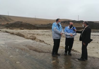 سیلاب موجب انسداد راه و قطع آب و برق ۳۷ روستای شهرستان صالح آباد خراسان رضوی شد