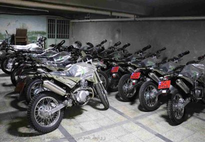 تجهیز محیط بانان استان خراسان رضوی به ۳۲ دستگاه موتور سیکلت جدید