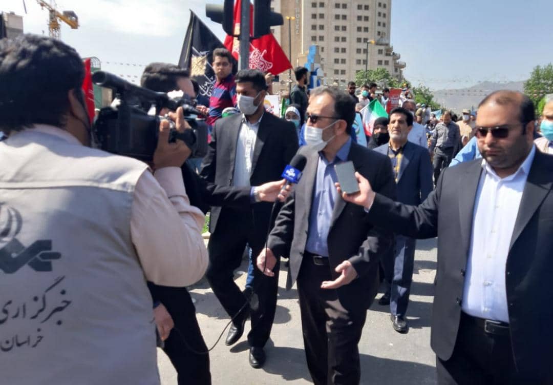 استاندار خراسان رضوی: حضور حداکثری در راهپیمایی روز قدس نشانه بصیرت مردم است