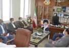 دیدار مدیرعامل شرکت تأمین و توسعه زیر‌ساخت‌های شرق ایران با فرماندار رشتخوار
