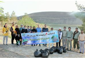 پاک‌سازی اثر طبیعی و ملی دریاچه بزنگان سرخس