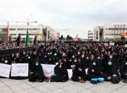 اجتماع بزرگ صادقیون در میدان شهدای مشهد برگزار شد