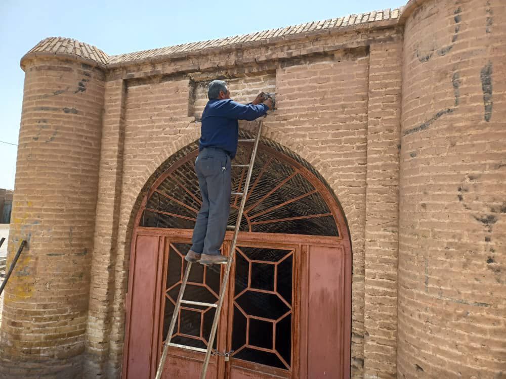 پایان فاز اول مرمت و ساماندهی آب انبار تاریخی اکبرآباد رشتخوار