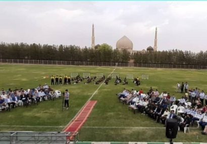 مراسم افتتاح مدرسه فوتبال شرکت فولاد سنگان برگزار شد