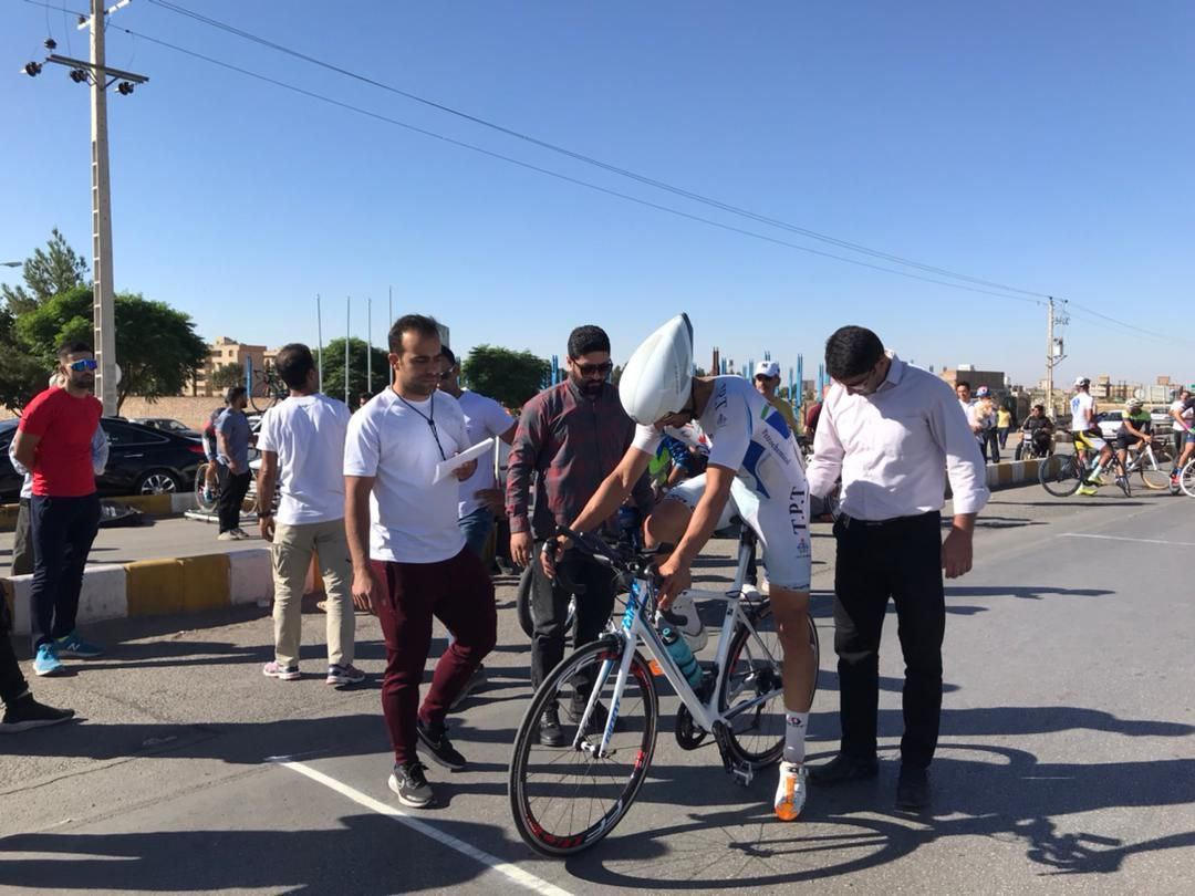 رکابزن نیشابوری قهرمان مرحله دوم لیگ دسته یک دوچرخهسواری کشور شد