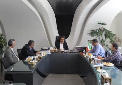 جلسه هیئت مدیره شرکت همیارسازه توس سازمان همیاری شهرداری‌های استان برگزار شد