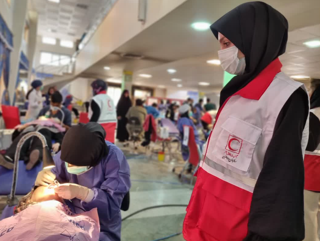 ارائه خدمت بزرگترین کاروان سلامت دندانپزشکی در مشهد مقدس